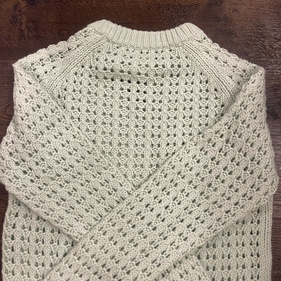 NWOT Club Monaco Open Stitch Sweater - Picture 9 of 10